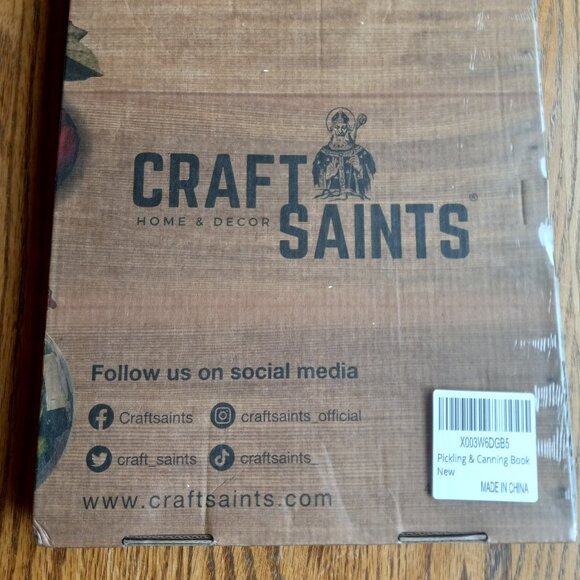 NIB Craft Saints Canning Recipe Journal Box Set - Picture 6 of 10